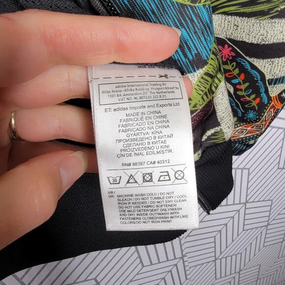 Adidas Xilofloresta Jacket Superstar Farm Tropical Jungle Sz Small - Picture 13 of 16